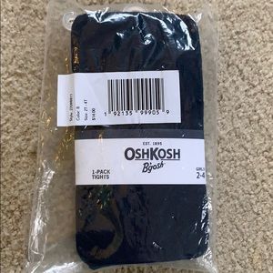 Oshkosh B’Gosh Navy Blue Cable Knit Tights